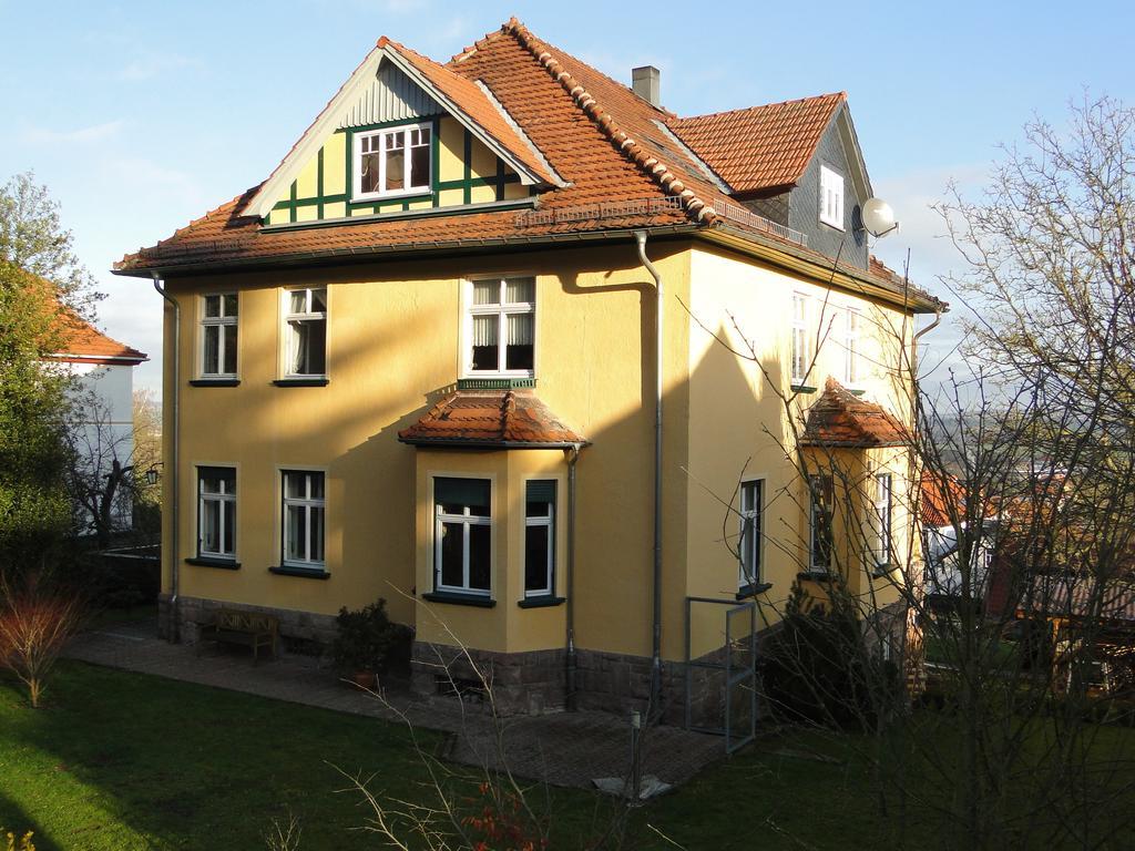 Pension Villa Am Burgberg Waltershausen Exterior foto